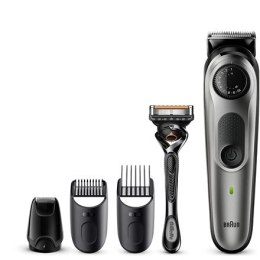 Braun Beard Trimmer BT5365 Cordless and corded, Operating time (max) 100 min, Number of length steps 39, Li-Ion, Black/Silver