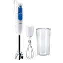 Braun Hand Blender MQ 3005 Immersion Hand Blender, 700 W, Number of speeds 2, White/Blue