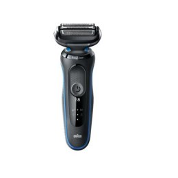 Braun Shaver 51-B4650cs	 Operating time (max) 50 min, Wet & Dry, Black/Blue