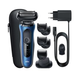 Braun Shaver 61-B1500s	 Operating time (max) 50 min, Wet & Dry, Blue/Black