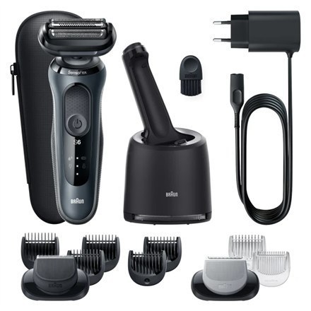 Braun Shaver 61-N7650CC	 Operating time (max) 50 min, Wet & Dry, Black