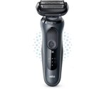 Braun Shaver 61-N7650CC	 Operating time (max) 50 min, Wet & Dry, Black