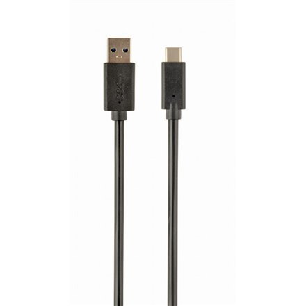 Kabel Cablexpert | USB-C | Męski | 9-pinowy USB typu A | Męski | Czarny | 24-pinowy USB-C | 1 m