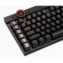 Corsair | K100 RGB Optical | Mechanical Gaming Keyboard | Mechanical Gaming Keyboard | US | Wired | Black/Red