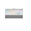 Corsair K70 PRO RGB Gaming keyboard, RGB LED light, NA, Wired, White, Optical-Mechanical