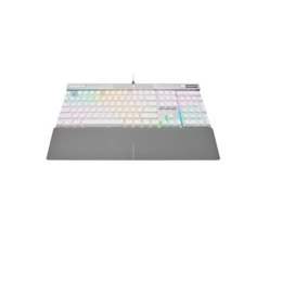 Corsair K70 PRO RGB Gaming keyboard, RGB LED light, NA, Wired, White, Optical-Mechanical