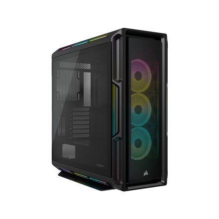 Corsair | Tempered Glass Smart Case | iCUE 5000T RGB | Side window | Black | Mid-Tower | Power supply included No | ATX