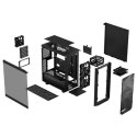 Fractal Design | Meshify 2 Compact Lite | Okno boczne | Czarny TG Jasny odcień | Mid-Tower | Zasilacz w zestawie Nie | ATX