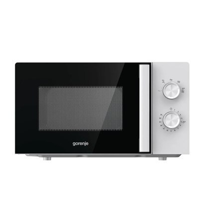 Gorenje | MO20E1WH | Microwave Oven | Free standing | 20 L | 800 W | Grill | White