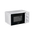 Gorenje | MO20E1WH | Microwave Oven | Free standing | 20 L | 800 W | Grill | White