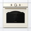 Gorenje | BOS67371CLI | Piekarnik | 77 L | Wielofunkcyjny | EcoClean | Sterowanie mechaniczne | Funkcja pary | Wysokość 59,5 cm