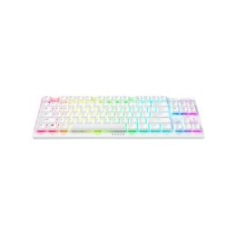 Razer | Klawiatura optyczna | Deathstalker V2 Pro | Klawiatura do gier | Podświetlenie LED RGB | USA | Bezprzewodowa | Biała | C