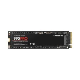 Samsung | 990 PRO | 1000 GB | Format SSD M.2 2280 | Interfejs SSD PCIe Gen4x4 | Prędkość odczytu 7450 MB/s | Prędkość zapisu 690