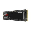 Samsung | 990 PRO | 2000 GB | Format SSD M.2 2280 | Interfejs SSD PCIe Gen4x4 | Prędkość odczytu 7450 MB/s | Prędkość zapisu 690