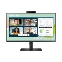 Samsung Flat Monitor LS24A400VEUXEN 24 ", IPS, FHD, 1920 x 1080, 16:9, 5 ms, 250 cd/m², Black, 75 Hz, HDMI ports quantity 1