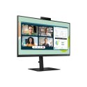 Samsung Flat Monitor LS24A400VEUXEN 24 ", IPS, FHD, 1920 x 1080, 16:9, 5 ms, 250 cd/m², Black, 75 Hz, HDMI ports quantity 1