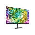 Samsung Flat Monitor LS32A800NMUXEN 32 ", VA, UHD, 3840 x 2160, 16:9, 5 ms, 300 cd/m², Black, 60 Hz, HDMI ports quantity 1