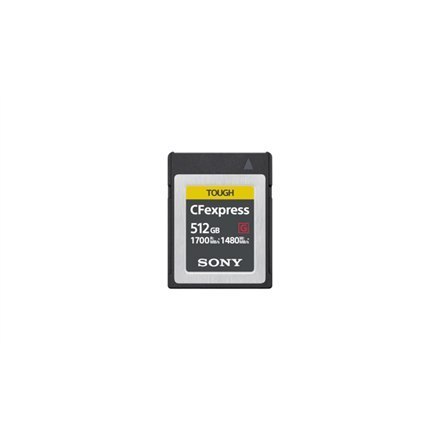 Sony CEBG128.SYM CEB-G Series CFexpress Type B Memory Card - 512GB Sony | CEB-G Series CFexpress Type B Memory Card | CEBG512.SY