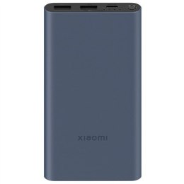 Xiaomi | Power Bank | 10000 mAh | 1 x USB-C, 2 x USB A | Blue