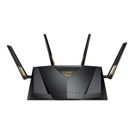 Asus | Wireless Dual Band Gigabit Router | RT-AX88U PRO | 802.11ax | 1148+4804 Mbit/s | 10/100/1000 Mbit/s | Ethernet LAN (RJ-45