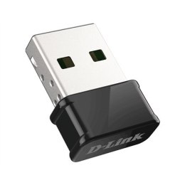 D-Link | Przenośny adapter Wi-Fi AC1300 MU-MIMO Nano USB - DWA-181 | Bezprzewodowy