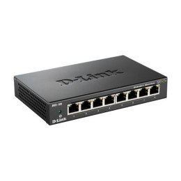 D-Link | Switch | DGS-108/E | Unmanaged | Desktop | 10/100 Mbps (RJ-45) ports quantity | 1 Gbps (RJ-45) ports quantity 8 | SFP p