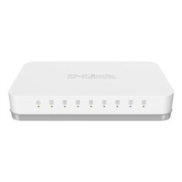 D-Link | Przełącznik | GO-SW-8G/E | Bezarządzany | Stacjonarny | Ilość portów 10/100 Mbps (RJ-45) | Ilość portów 1 Gbps (RJ-45)