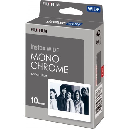 Fujifilm | Instax Wide Monochrome Instant film | Quantity 10