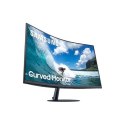 Samsung Curved Monitor LC32T550FDRXEN 32 ", VA, FHD, 1920 x 1080, 16:9, 4 ms, 250 cd/m², Dark Blue Gray, 75 Hz, HDMI ports quant