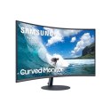 Samsung Curved Monitor LC32T550FDRXEN 32 ", VA, FHD, 1920 x 1080, 16:9, 4 ms, 250 cd/m², Dark Blue Gray, 75 Hz, HDMI ports quant