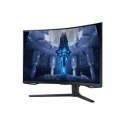 Samsung Curved Monitor LS32BG750NUXEN 32 ", VA, UHD, 3840 x 2160, 16:9, 1 ms, 350 cd/m², Black, 165 Hz, HDMI ports quantity 2