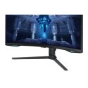 Samsung Curved Monitor LS32BG750NUXEN 32 ", VA, UHD, 3840 x 2160, 16:9, 1 ms, 350 cd/m², Black, 165 Hz, HDMI ports quantity 2