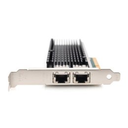 Digitus 10Gbps Dual Port Ethernet Server adapter PCIe X8, Intel X540 BT2