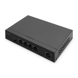 Digitus | 4-portowy gigabitowy przełącznik PoE | DN-95330-1 | Niezarządzany | Biurkowy | Ilość portów 10/100 Mb/s (RJ-45) | Iloś