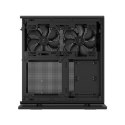 Fractal Design Ridge Black mITX Fractal Design | Ridge | FD-C-RID1N-01 | Side window | Black | Mini ITX | Power supply included