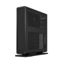 Fractal Design Ridge Black mITX Fractal Design | Ridge | FD-C-RID1N-01 | Side window | Black | Mini ITX | Power supply included