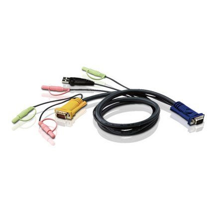 Aten 2L-5303U 3M USB KVM Cable with 3 in 1 SPHD and Audio