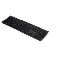 Lenovo | Professional Wireless Rechargeable Keyboard | 4Y41K04075 | Keyboard | Wireless | NORD | m | Grey | g | Scissors switch