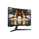 Monitor do gier Samsung LS27AG550EUXEN 27", VA, QHD, 2560 x 1440, 16:9, 1 ms, 300 cd/m², czarny, 165 Hz, liczba portów HDMI 1