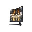 Monitor do gier Samsung LS27AG550EUXEN 27", VA, QHD, 2560 x 1440, 16:9, 1 ms, 300 cd/m², czarny, 165 Hz, liczba portów HDMI 1