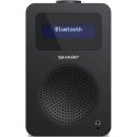 Sharp DR-430(BK) Digital Radio, FM/DAB/DAB+, Bluetooth 5.0, Midnight Black Sharp | Midnight Black | DR-430(BK) | Digital Radio |