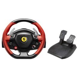 Kierownica do gier Ferrari 458 Spider Racing Wheel od Thrustmaster | Czarno-czerwona