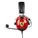 Thrustmaster | Gaming Headset | T Racing Scuderia Ferrari Edition | Wired | Over-Ear | Noise canceling | Red/Black