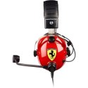 Thrustmaster | Gaming Headset | T Racing Scuderia Ferrari Edition | Wired | Over-Ear | Noise canceling | Red/Black