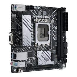 Asus | PRIME H610I-PLUS D4-CSM | Rodzina procesorów Intel | Gniazdo procesora LGA1700 | DDR4 DIMM | Gniazda pamięci 2 | Obsługiw