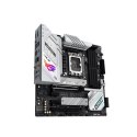 Asus | ROG STRIX B760-G GAMING WIFI D4 | Rodzina procesorów Intel | Gniazdo procesora LGA1700 | DDR4 DIMM | Gniazda pamięci 4 |