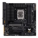 Asus | TUF GAMING B760M-PLUS WIFI D4 | Rodzina procesorów Intel | Gniazdo procesora LGA1700 | DDR4 DIMM | Gniazda pamięci 4 | Ob