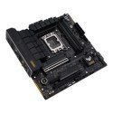 Asus | TUF GAMING B760M-PLUS WIFI D4 | Rodzina procesorów Intel | Gniazdo procesora LGA1700 | DDR4 DIMM | Gniazda pamięci 4 | Ob