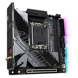 Gigabyte | B760I AORUS PRO DDR4 1.0 M/B | Rodzina procesorów Intel | Gniazdo procesora LGA1700 | DDR4 DIMM | Gniazda pamięci 2 |