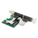 Adaptacyjna karta interfejsu szeregowego PCIe Digitus DS-30000-1 | 2 porty | AX99100